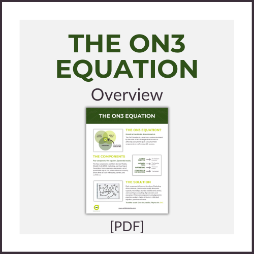 Resource thumbnail for On3 Equation graphic Resources for Advisors