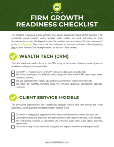 Resource image for Firm Growth Readiness Checklist